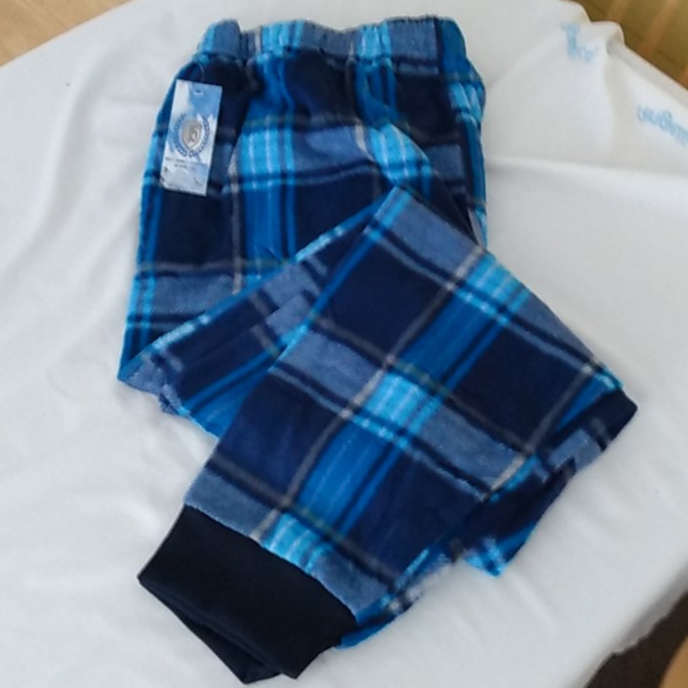 Fleece Lounge Pants, Plaid XL NWT